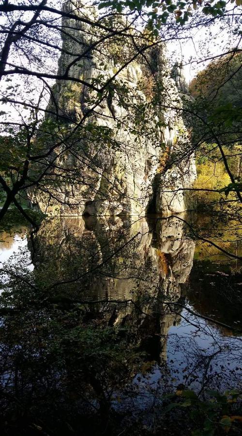 Fewo Charlotte Horn-Bad Meinberg Buitenkant foto